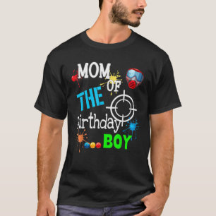 T-shirt Paintball Anniversaire Correspondante Famille Ense