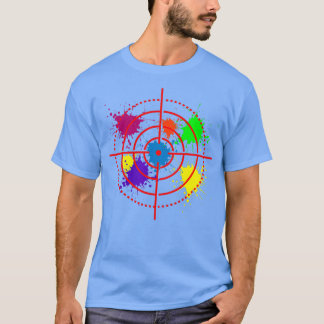 T-shirt Paintball Cible Tir Sport Paintballer Air Gu