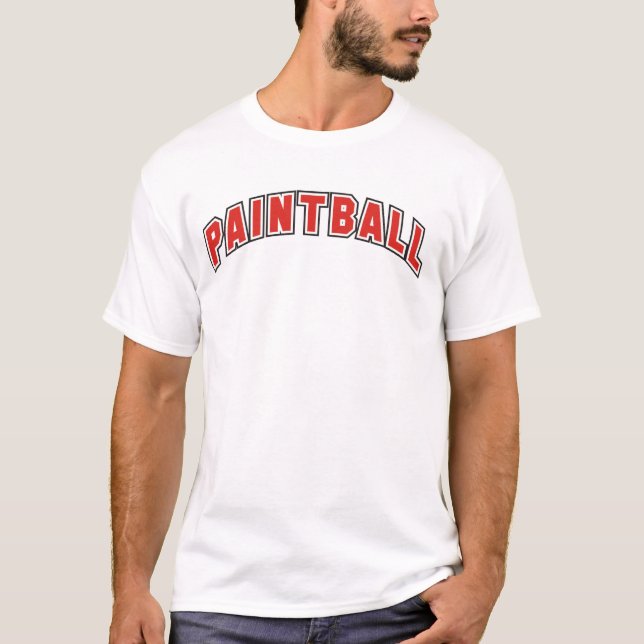 T-shirt Paintball classique T-shir de Paintball (Devant)
