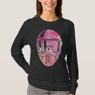 T-shirt Paintball Masque Peinture Tir Paintballer Peinture