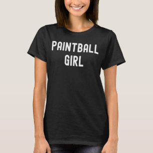 T-shirt Paintball Paintball Girl