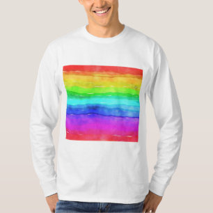 T-shirt Painted Rainbow
