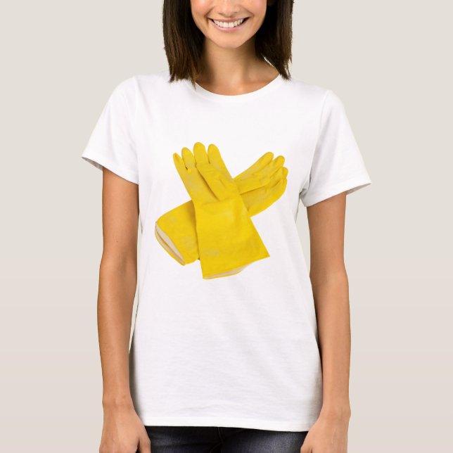 T-shirt Paire de gants en latex (Devant)