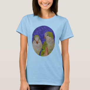 T-shirt Paire de perroquets de bébé Quaker