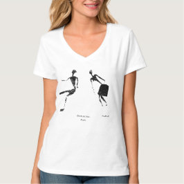 T-shirt Paires de danse
