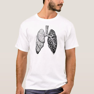 T-shirt paires de poumons