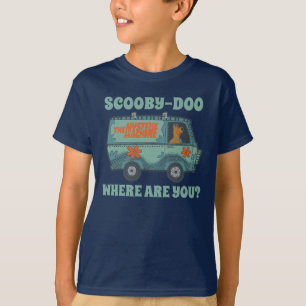 T-shirt Paisely Scooby-Doo Driving Mystery Machine