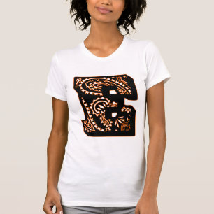 T-shirt Paisley Monogramme - E