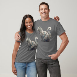 T-shirt Paisley Profil Chat