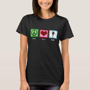 T-shirt Paix Amour Ballet Jolie Ballerine