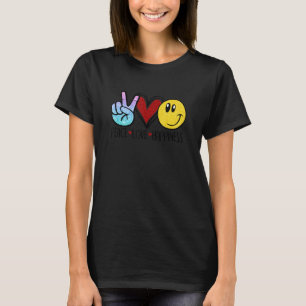 T-shirt Paix Amour Bonheur