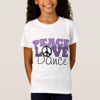 T-Shirt Paix, amour et danse