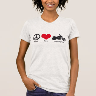 T-shirt Paix • Amour • Motos