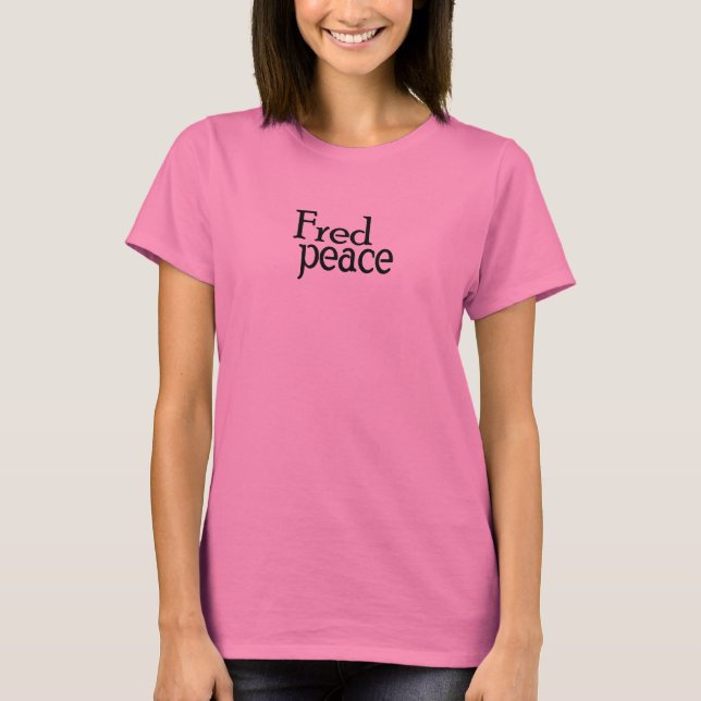 T-shirt Paix dans le Suédois (Devant)