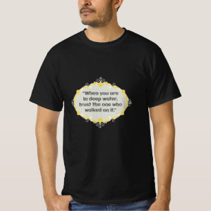 T-shirt Paix dans les eaux profondes