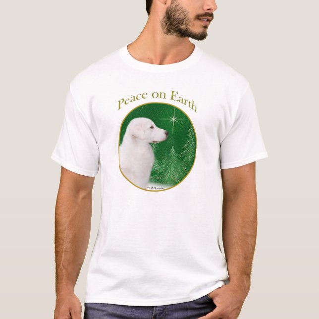 T-shirt Paix de Kuvasz (Devant)