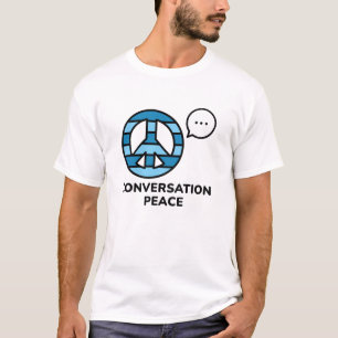 T-shirt Paix de la conversation