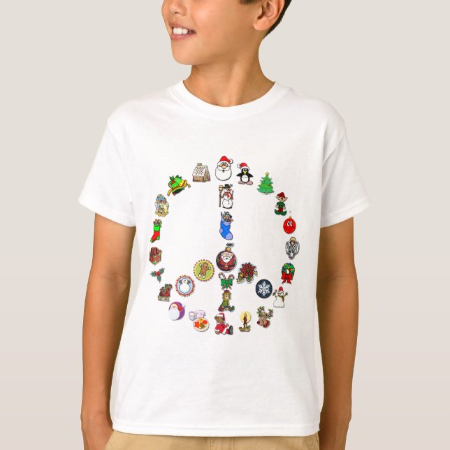 T-shirt Paix de vacances (Devant)