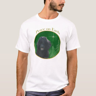 T-shirt Paix des chiens d'eau portugais