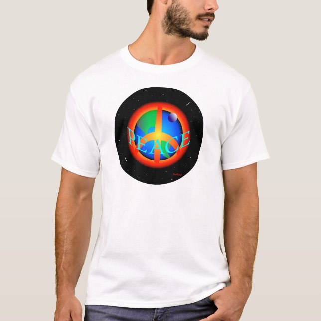 T-SHIRT PAIX DU MONDE (Devant)