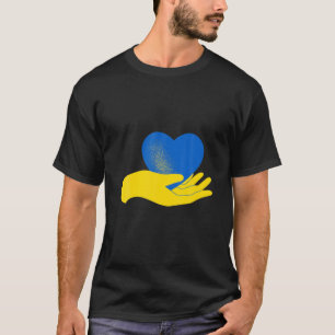 T-shirt Paix En Ukraine Dove. Soyez Avec L'Ukraine. Suppor