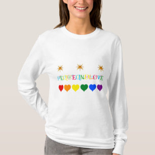 T-shirt Paix et amour