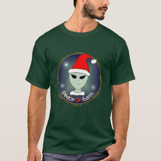 T-shirt Paix étrangère sur la chemise de la terre