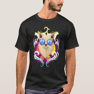 T-shirt Paix Je Chat de la Paix I Anti Guerre Stop Guerre