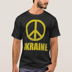 T-shirt Paix L'Ukraine Reste Avec L'Ukraine Le Drapeau Ukr