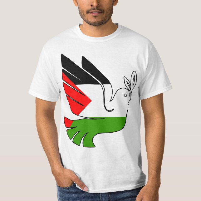 T-shirt Paix pour la Palestine (Devant)