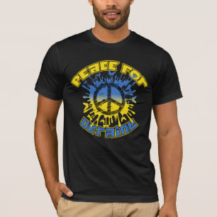 T-shirt Paix pour l'Ukraine Montrez votre soutien à l'Ukra
