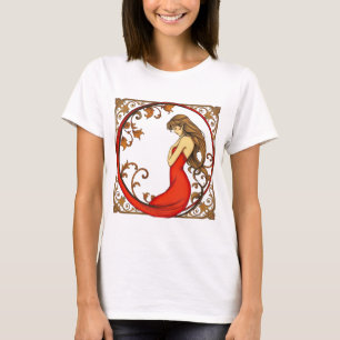 T-shirt Paix (rouge)