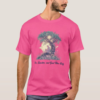 T-shirt Paix, soleil et Good Vibes uniquement
