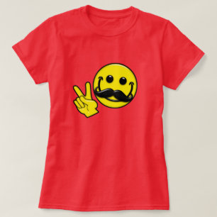 T-shirt Paix super de la Moustache