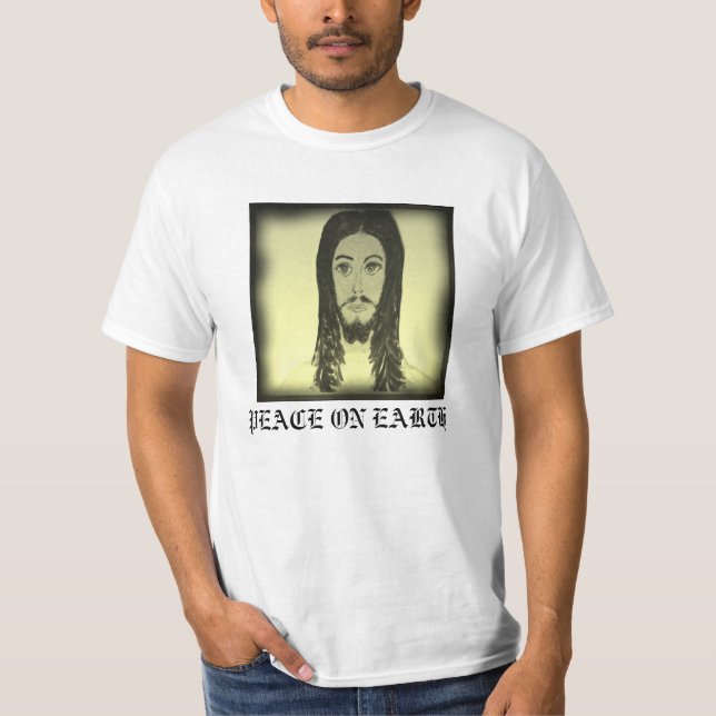 T-SHIRT PAIX SUR TERRE (Devant)