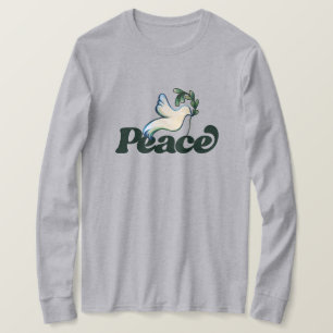 T-shirt Paix sur Terre Conception du monde pacifique