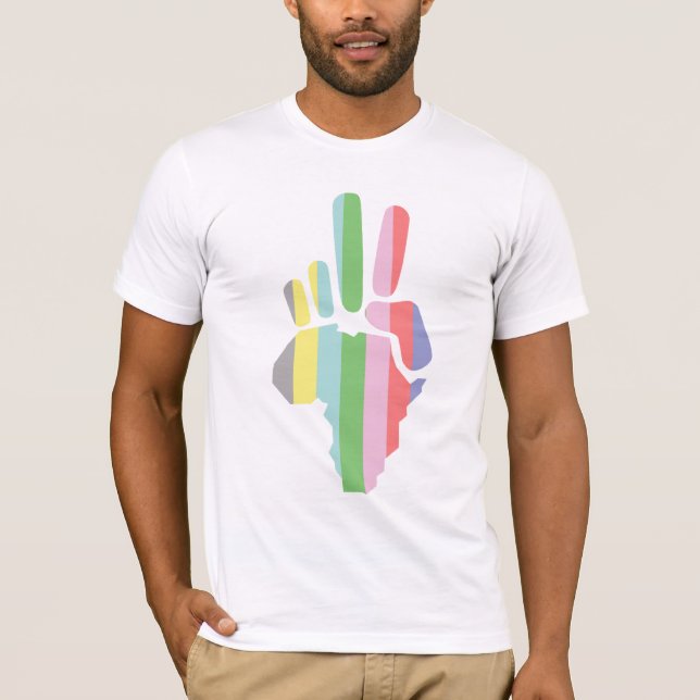 T-shirt Paix TV de l'Afrique (Devant)