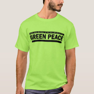 T-shirt paix verte