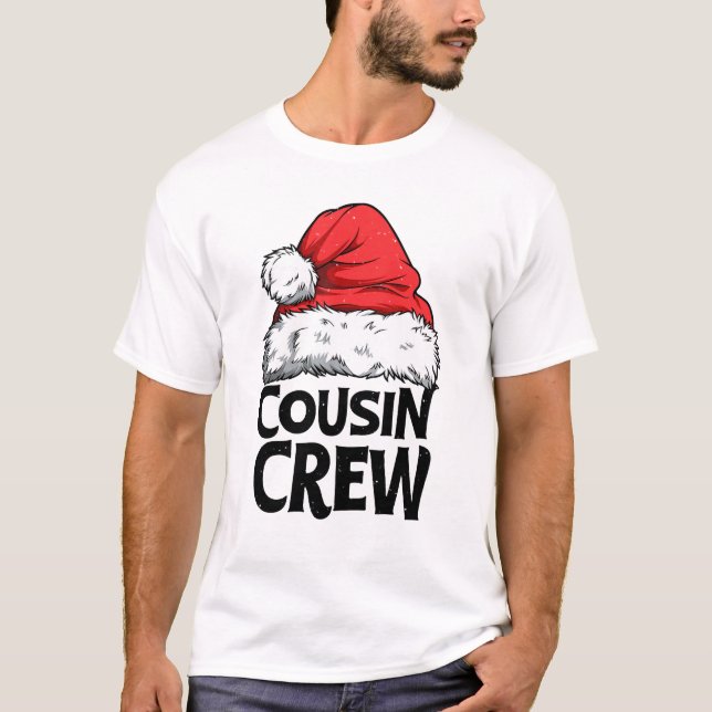 T-shirt Pajama d'appariement de la famille de Noël de l'éq (Devant)