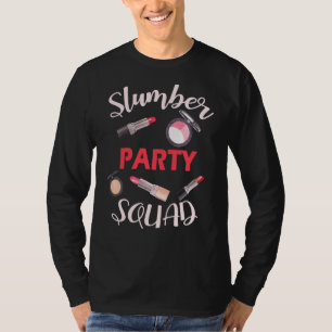 T-shirt Pajama de couchage de l'équipe de la fête du bois