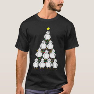 T-shirt Pajama de jumelage Noël Poulet de Noël