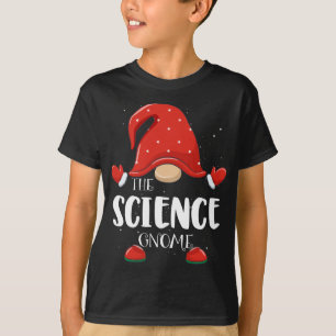 T-shirt Pajama de Noël de la famille Gnome de science