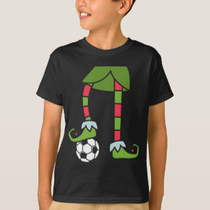 T-shirt Pajama de Noël des elfes de football