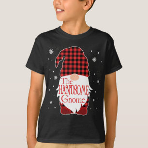 T-shirt Pajama de Noël Famille Cadeau joli Gnome Buffle