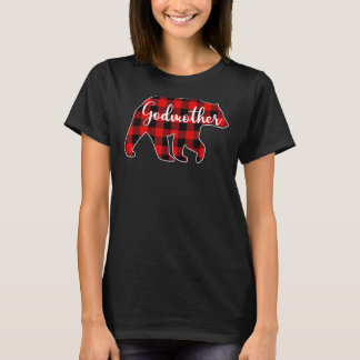 T-shirt Pajama de Noël Famille Correspondante Rouge Plaid