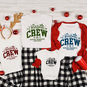 T-shirt Pajama de Noël personnalisé de l'équipage