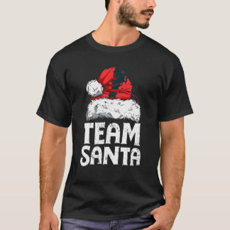 T-shirt Pajamas de correspondance de la famille de l'équip