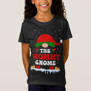 T-Shirt Pajamas De Correspondance De Noël De La Mère Gnome