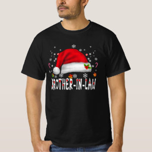 T-shirt Pajamas de jumelage de la famille des frères de la