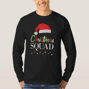 T-shirt Pajamas de l'équipe de Noël famille de jumelage Pè